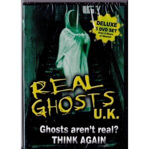 Real Ghosts U.K. Deluxe 3 DVD Set Over 4 Hours of Paranormal Investigations